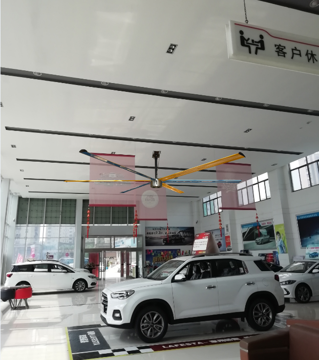 4S店降溫,汽修廠(chǎng)降溫,4S店降溫方案,瑞泰風(fēng)